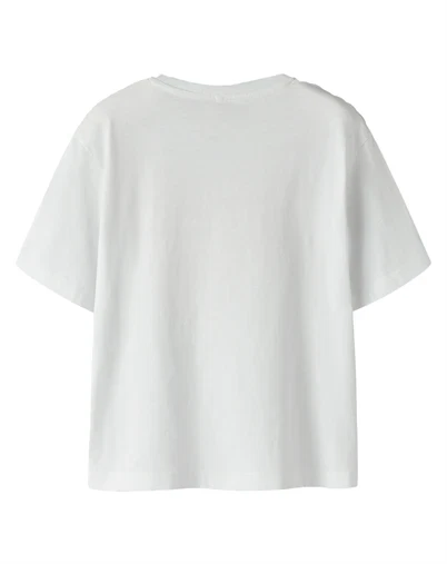 Name It - NKFFahiraz T-Shirt - Bright White/ Zebra Hear